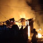 বান্দরবানের রোয়াংছড়িতে ভয়াবহ অগ্নিকাণ্ডে ৩ বসতঘর ও গরুর খামার পুড়ে ছাই