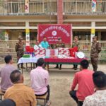 শুকরছড়ি প্রাথমিক বিদ্যালয়ে শিক্ষা সহায়ক সামগ্রী বিতরণ করল সেনাবাহিনীর রাঙামাটি জোন