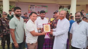 মাদকমুক্ত সমাজের প্রত্যয়ে বাঘাইছড়িতে জমজমাট প্রীতি ফুটবল ম্যাচ অনুষ্ঠিত