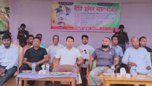 মাদকমুক্ত সমাজের প্রত্যয়ে বাঘাইছড়িতে জমজমাট প্রীতি ফুটবল ম্যাচ অনুষ্ঠিত