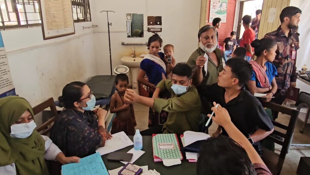 বান্দরবানে হামে আক্রান্ত ১০১ জন, হাসপাতালে ভর্তি ২ জন