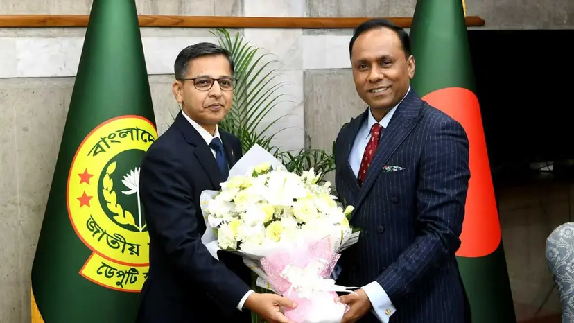 ডেপুটি স্পিকার সঙ্গে ভারতীয় হাইকমিশনারের সাক্ষাৎ