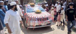 তিন দশকের ধর্মীয় সেবার অবসান: পানছড়িতে মসজিদের ইমামকে রাজকীয় বিদায়