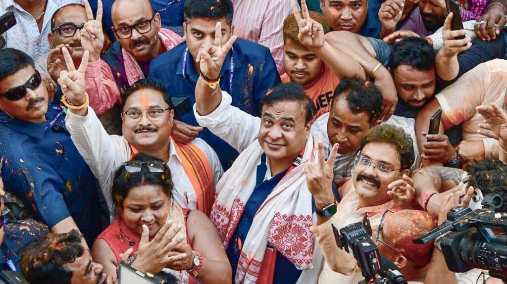 আসামে বিজেপির হ্যাটট্রিক, ১০২ আসন নিয়ে ক্ষমতায় হিমন্ত