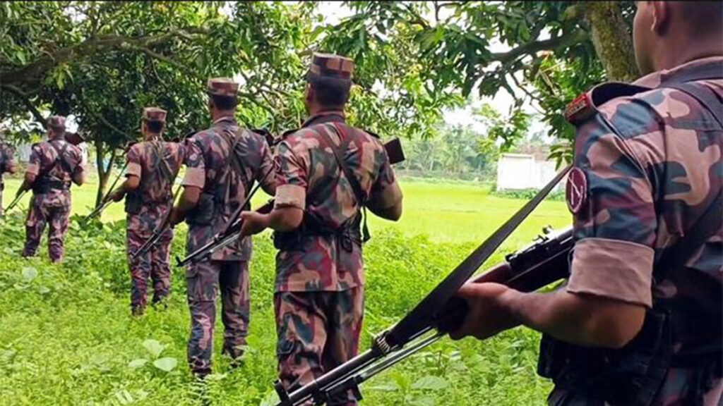 সিলেট সীমান্তে বিএসএফের গুলি, তাৎক্ষণিক পাল্টা জবাব বিজিবির