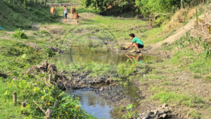 এক কলসি ঘামের দামে এক কলসি পানি সংগ্রহ পাহাড়ি গ্রামবাসীর