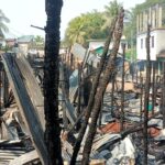 বান্দরবানের বাঘমারা বাজারে ভয়াবহ অগ্নিকাণ্ড, অর্ধশতাধিক দোকান-ঘর পুড়ে ছাই