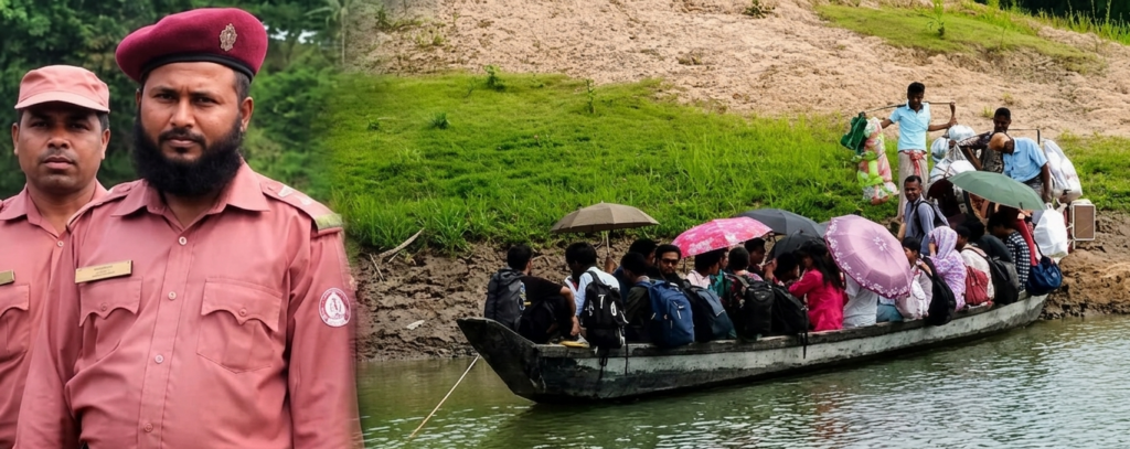 দুর্গম পাহাড়ে ভিডিপি দলনেতার মানবিক নৌকা: বিলাইছড়িতে বদলে গেল হাজারো মানুষের যাতায়াতের গল্প