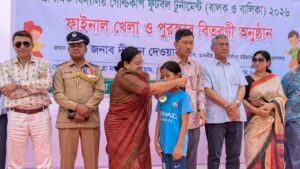 পাহাড়ে সাম্প্রদায়িক সম্প্রীতি রক্ষায় ক্রীড়া ও সংস্কৃতির কোনো বিকল্প নেই: পার্বত্য মন্ত্রী দীপেন দেওয়ান