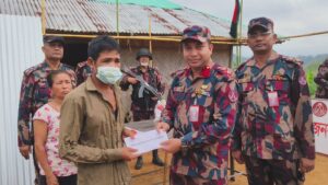 শান্তি ও সম্প্রীতি কর্মসূচির আওতায় বাঘাইছড়িতে বিজিবির শিক্ষা ও মানবিক সহায়তা কার্যক্রম