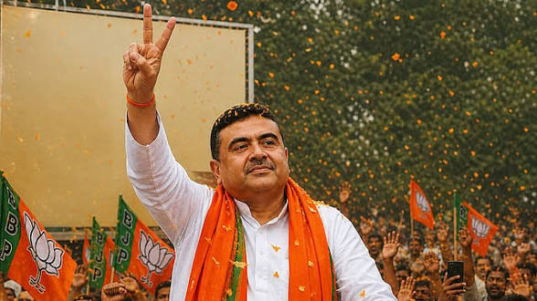 ভারতের পশ্চিমবঙ্গের মুখ্যমন্ত্রী হচ্ছেন শুভেন্দু অধিকারী