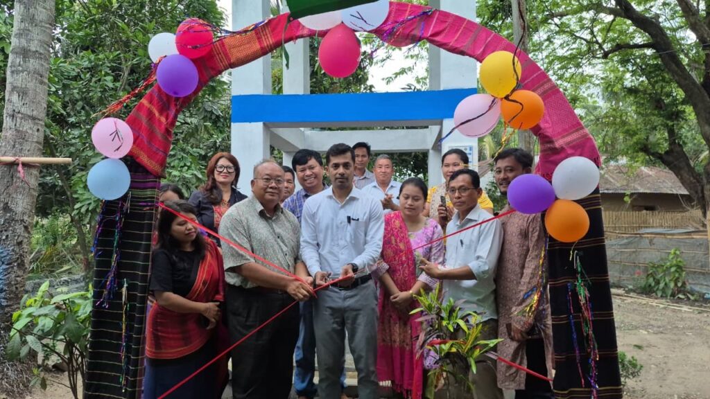 জেলা পরিষদের উদ্যোগে খাগড়াছড়ির ভাইবোনছড়ায় ৯৬ পরিবারে সুপেয় পানির নতুন দিগন্ত