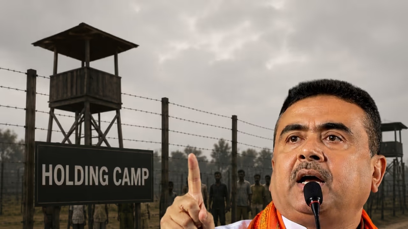 সন্দেহভাজন ৯ বাংলাদেশি অনুপ্রবেশকারীকে ‘হোল্ডিং সেন্টারে’ রাখল পশ্চিমবঙ্গ পুলিশ