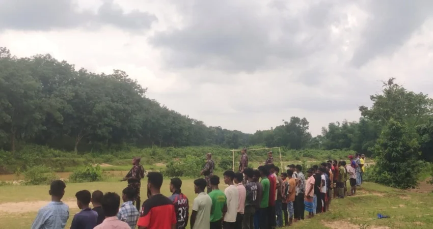 হবিগঞ্জের মাধবপুর সীমান্তে পুশইনের চেষ্টা বিএসএফের, বিজিবির বাধা