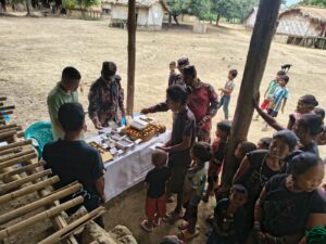 দুর্গম সীমান্তে পাহাড়ি জনগোষ্ঠী ২’শ মানুষকে বিনামূল্যে চিকিৎসাসেবা দিল বিজিবি