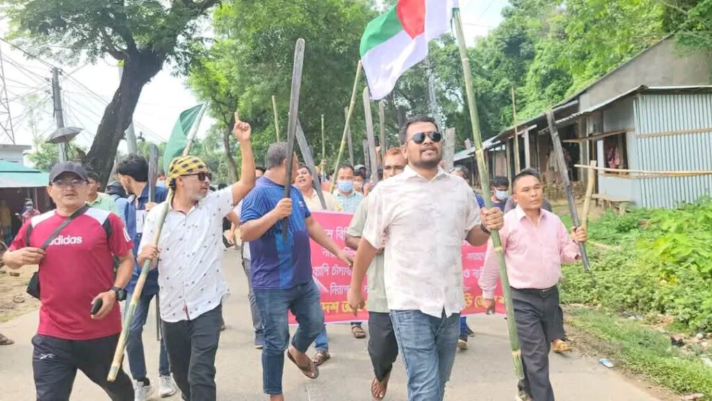 খাগড়াছড়িতে কার্যক্রম নিষিদ্ধ আওয়ামীলীগের তৎপরতার ঘটনায় মামলা