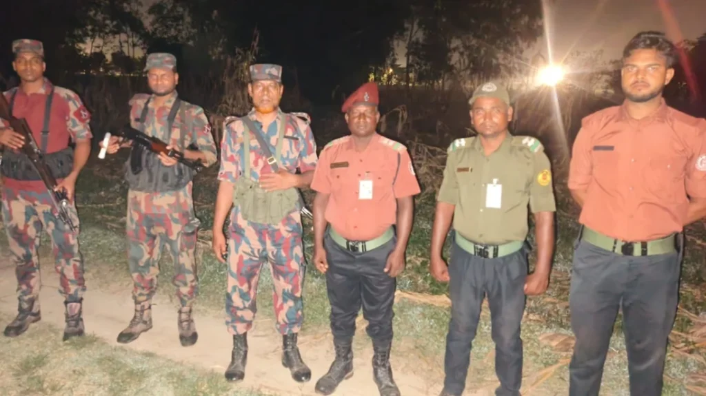 সীমান্তে নিরাপত্তা জোরদারে সহায়ক ভূমিকায় আনসার ও গ্রাম প্রতিরক্ষা বাহিনী
