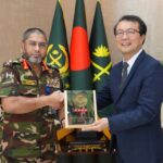 সেনাপ্রধানের সঙ্গে দক্ষিণ কোরিয়ার রাষ্ট্রদূতের সৌজন্য সাক্ষাৎ