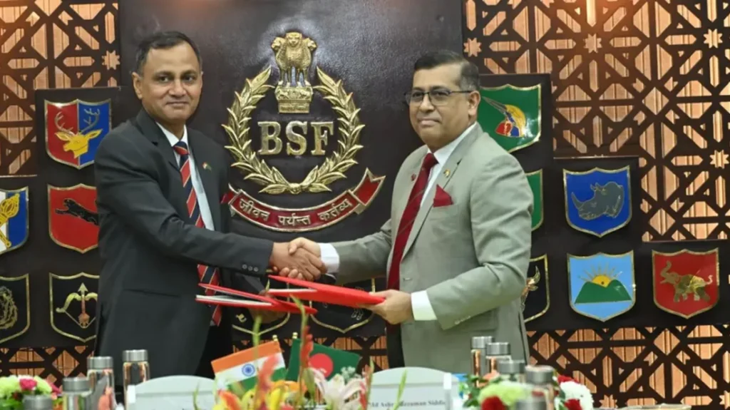 দিল্লির সীমান্ত সম্মেলনে হত্যা ও পুশইন ইস্যুতে কঠোর অবস্থান বর্ডার গার্ড বাংলাদেশের