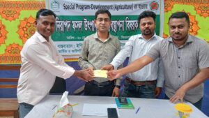 মাটিরাঙ্গায় আইডিএফ’র নিরাপদ ফসল উৎপাদন ও ব্যবস্থাপনা বিষয়ক প্রশিক্ষণ সম্পন্ন