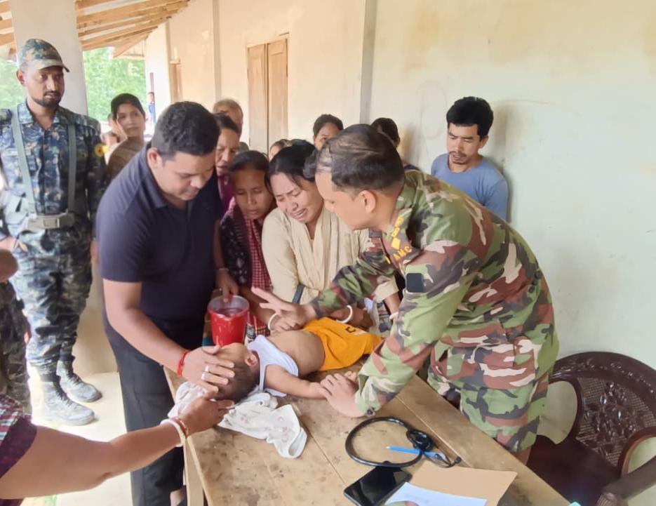 স্বাস্থ্যসেবা, শিক্ষা ও খাদ্য সহায়তায় সেনাবাহিনীর মাটিরাঙ্গা জোনের সপ্তাহব্যাপী কর্মসূচি