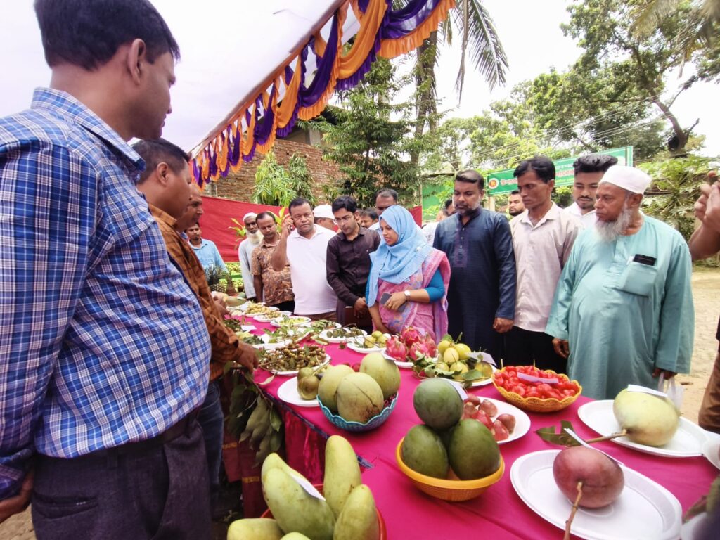 খাগড়াছড়ির মাটিরাঙ্গায় তিন দিনব্যাপী জাতীয় ফল মেলার উদ্বোধন