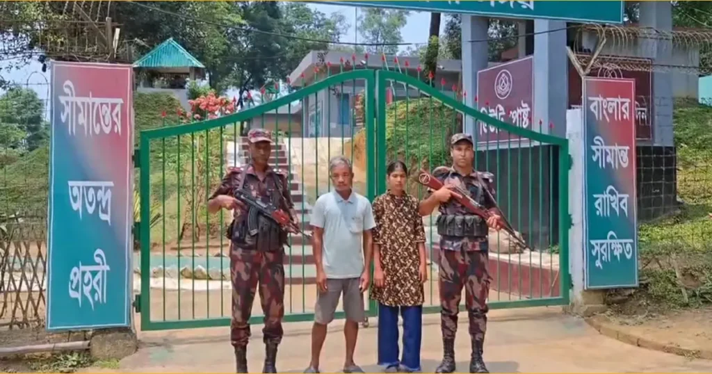 নেত্রকোণা সীমান্ত দিয়ে ভারতে পাচারের সময় কিশোরী উদ্ধার, আটক ১