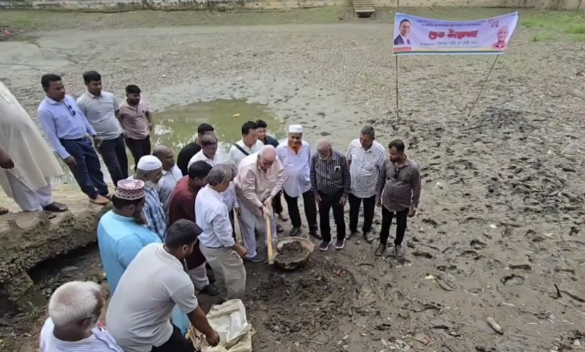 বান্দরবানে ম্রো কমপ্লেক্সে পুকুর পুনর্খনন ও মাঠ সংস্কার কাজের উদ্বোধন