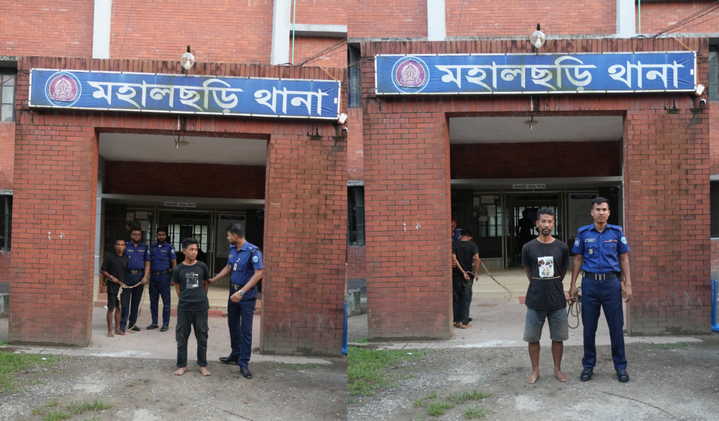 মহালছড়িতে যৌথ বাহিনীর অভিযানে অস্ত্র-গুলিসহ ৩ ইউপিডিএফ সন্ত্রাসী আটক