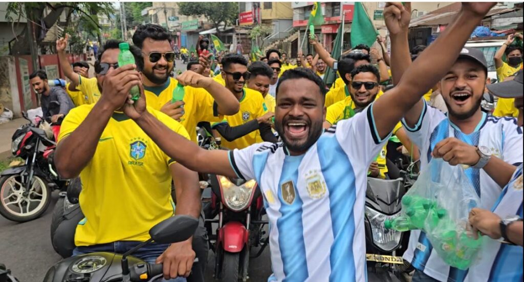 আর্জেন্টিনা ভক্তদের ‘সেভেন আপ’ শুভেচ্ছায় রাঙামাটিতে জমে উঠল বিশ্বকাপ উন্মাদনা