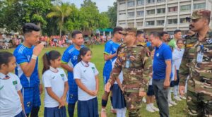 লংগদুতে জোন কাপ ফুটবল টুর্নামেন্টের উদ্বোধন, বৃক্ষরোপণ কর্মসূচি পালন