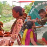 দুর্গম রাজস্থলীতে সেনাবাহিনীর মেডিক্যাল ক্যাম্প, ৭৩ পাহাড়ি রোগী পেলেন চিকিৎসাসেবা