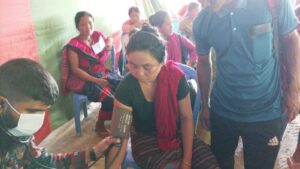 সাজেকের দুর্গম সীমান্ত এলাকায় ২ শতাধিক পাহাড়ি মানুষকে বিজিবির চিকিৎসাসেবা ও অনুদান বিতরণ