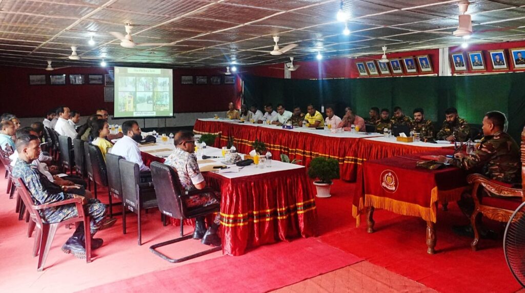 জনদুর্ভোগ নিরসনে সেনাবাহিনীর মহালছড়ি জোনের বিশেষ সমন্বয় সভা অনুষ্ঠিত