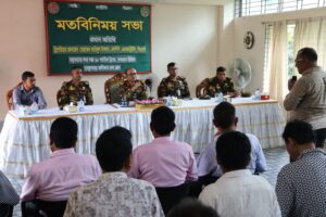 মুরুং শিক্ষার্থীদের ভবিষ্যৎ গড়তে সেনাবাহিনীর অঙ্গীকার, আলীকদমে রিজিয়ন কমান্ডারের মতবিনিময়