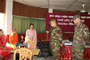 বেকার নারীদের আত্মনির্ভরশীল করতে দীঘীনালা জোনের উদ্যোগ: ৩ মাসব্যাপী সেলাই প্রশিক্ষণের উদ্বোধন