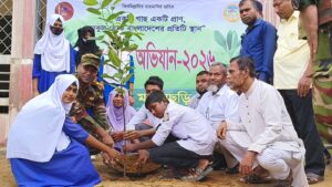 সেনাবাহিনীর উদ্যোগে মহালছড়িতে ২ লাখ ৫০ হাজার বৃক্ষরোপণের মহাযজ্ঞ শুরু