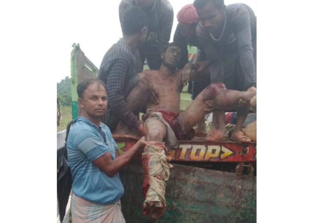 নাইক্ষ্যংছড়ি সীমান্তে ফের মাইন বিস্ফোরণ, কলাবাগানে কাজ করতে গিয়ে আহত যুবক