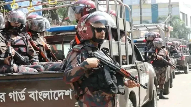 এবার দেশের ৫ জেলায় বিজিবি মোতায়েন করল সরকার