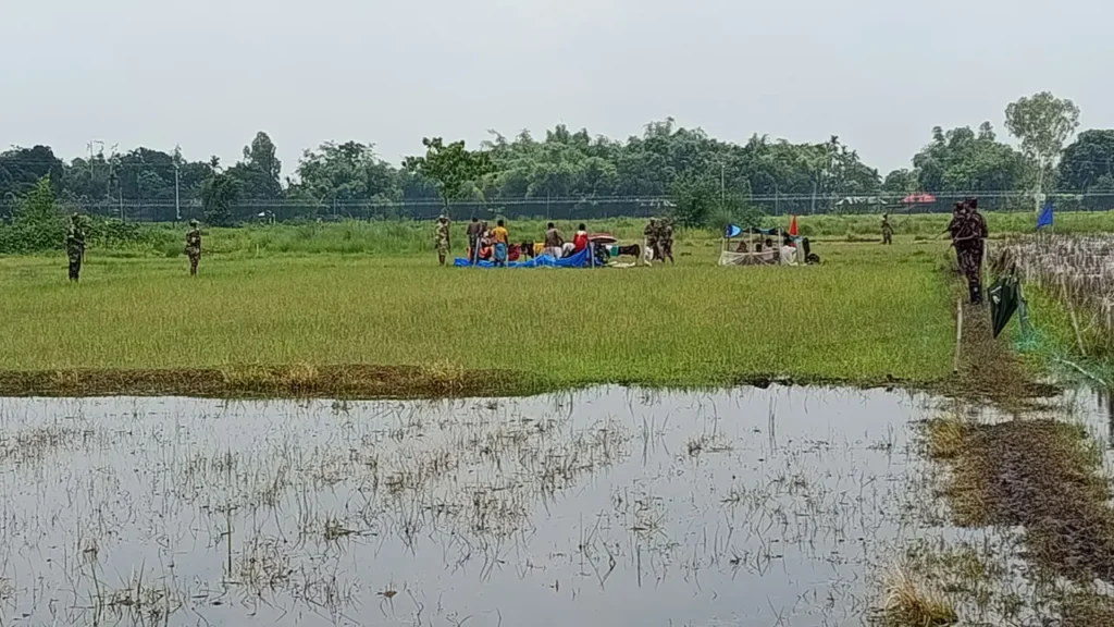পঞ্চগড় সীমান্তে ফের সেই ১০ জনকে পুশইনের চেষ্টা বিএসএফের