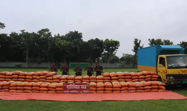 ব্রাহ্মণবাড়িয়ায় বিজিবির অভিযানে এক কোটি ৩০ লাখ টাকার ভারতীয় জিরা জব্দ
