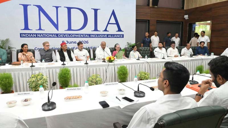 দিল্লিতে ইন্ডিয়া জোটের রুদ্ধদ্বার বৈঠক, মোদি সরকারকে ঘিরে নতুন কৌশল বিরোধীদের