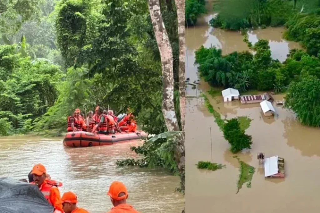 আসামে বন্যায় মৃতের সংখ্যা বেড়ে ৩১, ক্ষতিগ্রস্ত ৫ লাখেরও বেশি মানুষ