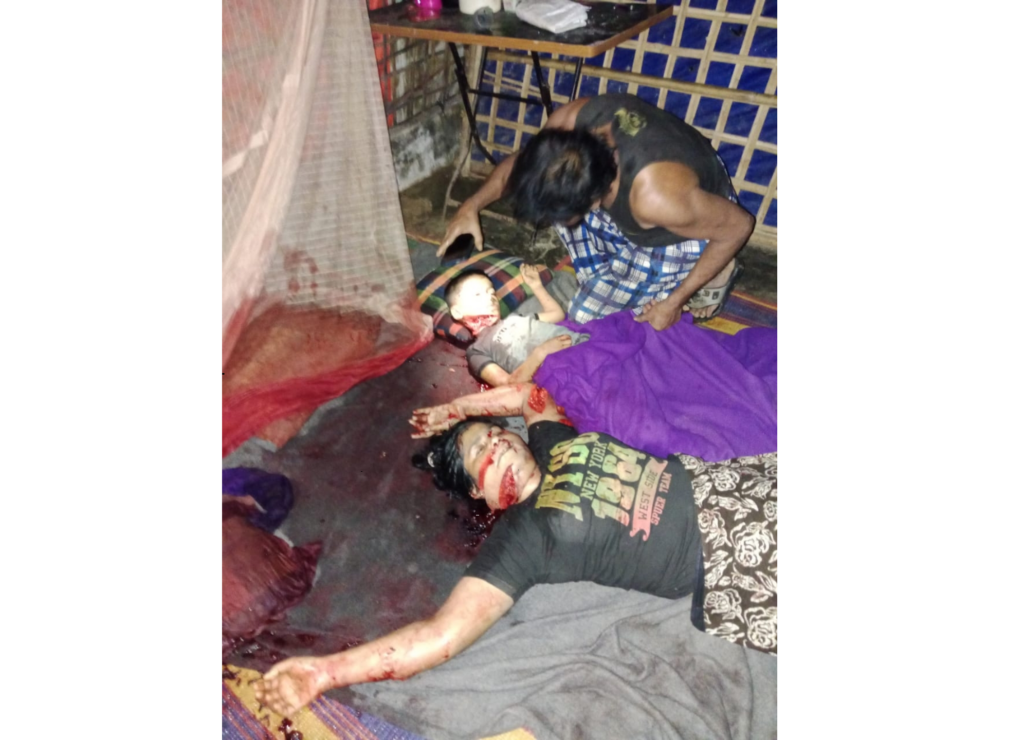 উখিয়ার রোহিঙ্গা ক্যাম্পে স্ত্রী-সন্তানকে গলা কেটে হত্যা, আরেক ছেলে আশঙ্কাজনক