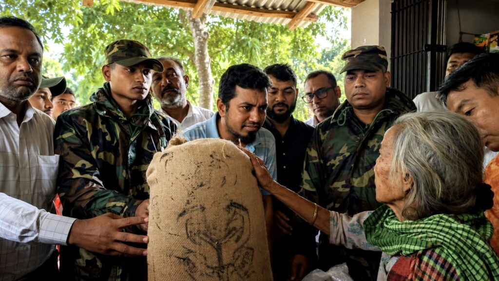 আলীকদমে সেনাবাহিনী-প্রশাসনের যৌথ ত্রাণ কার্যক্রম, ২৮৫ বন্যাদুর্গত পরিবার পেল সহায়তা