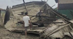 রাঙামাটিতে বন্যার পানি নামছে, সামনে খাদ্যসংকটের শঙ্কা