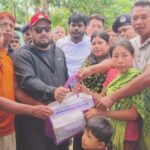 বন্যাকবলিত বাঘাইছড়ি পরিদর্শনে পার্বত্য প্রতিমন্ত্রী মীর হেলাল, ত্রাণ বিতরণ; পুনর্বাসনের আশ্বাস