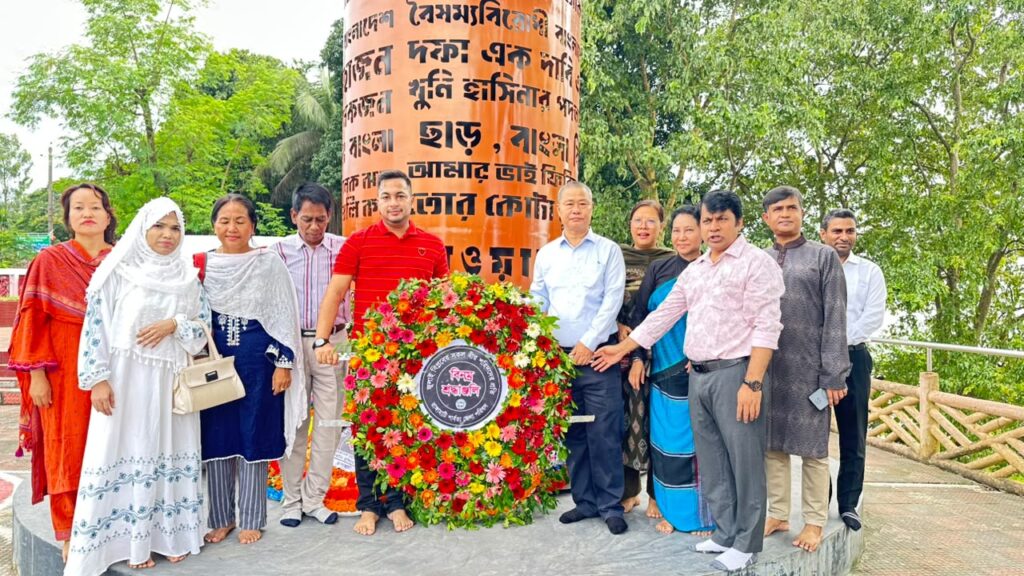 জুলাই শহীদ দিবস: গভীর শ্রদ্ধায় শহীদদের স্মরণ রাঙামাটি জেলা পরিষদের