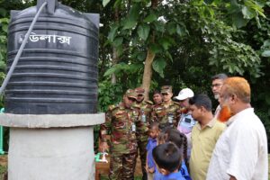 পাহাড়ি জনগোষ্ঠীর শিক্ষা, স্বাস্থ্য ও জীবনমান উন্নয়নে বাংলাদেশ সেনাবাহিনীর মানবিক উদ্যোগ