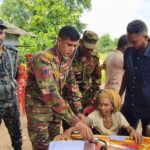 দুর্গম করল্যাছড়িতে সেনাবাহিনীর মানবিক উদ্যোগ: ২০০ রোগীকে চিকিৎসা, ৫০ পরিবার পেল ত্রাণ